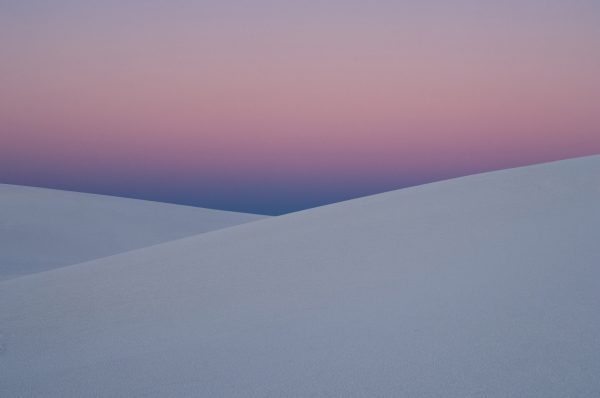 Moonlight over White Sands dunes, New Mexico