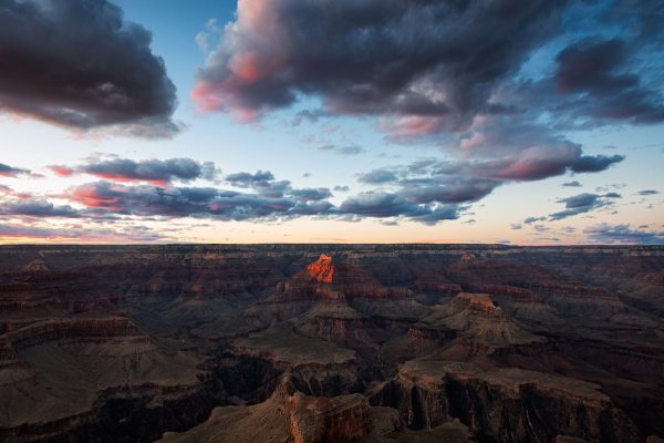 Grand Canyon view at sunset