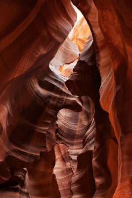 Upper Antelope canyon scenic view