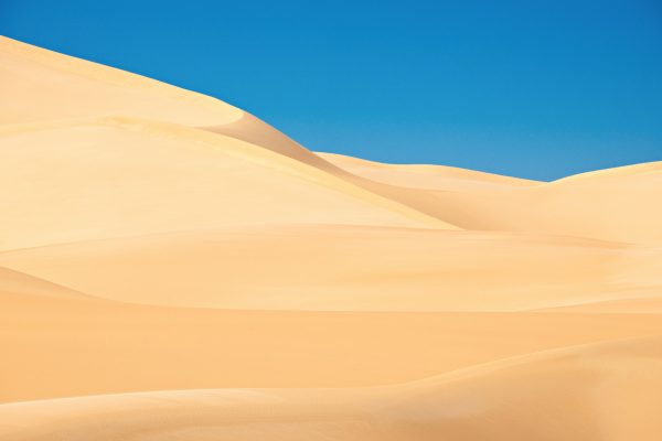 painted dunes in Fezzan area Libya